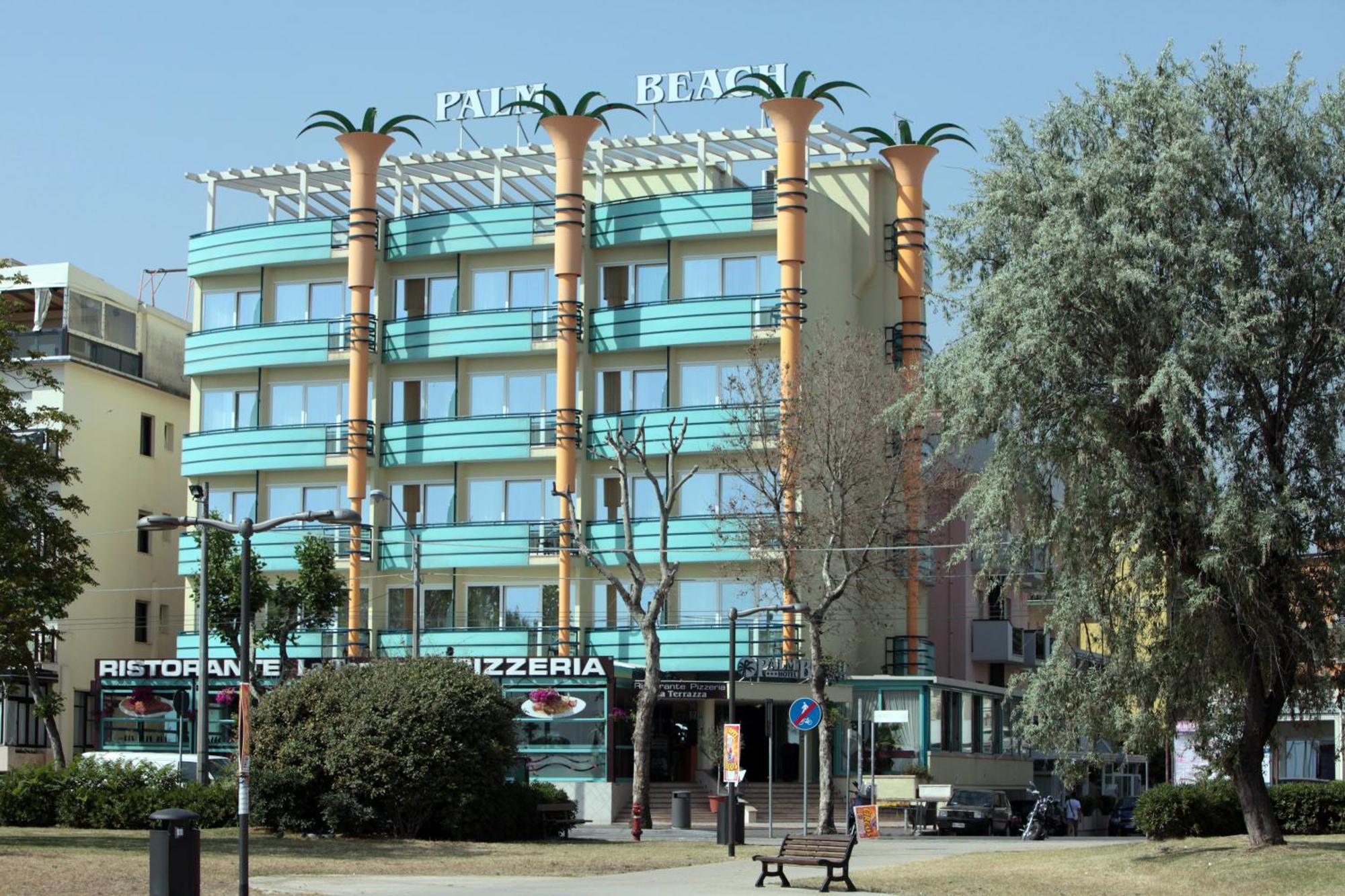 Hotel Palm Beach B&B Sea View Rimini Esterno foto