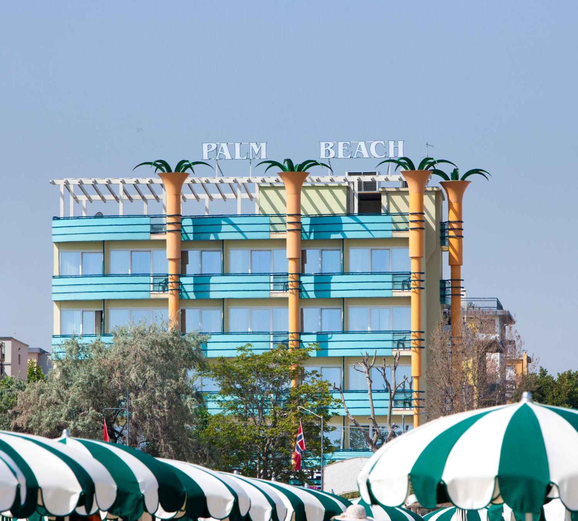 Hotel Palm Beach B&B Sea View Rimini Esterno foto